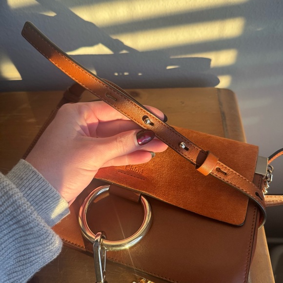 Authentic CHLOE Faye calfskin shoulder bag - Picture 3 of 8